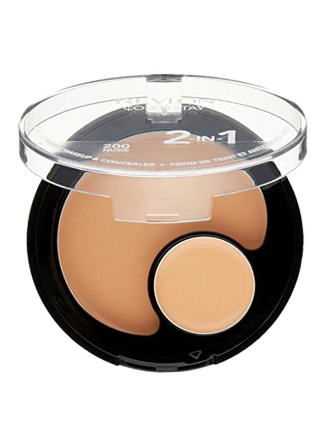 Revlon Colorstay 2-In-1 Compact Makeup And Concealer Natural Tan  - Image 3