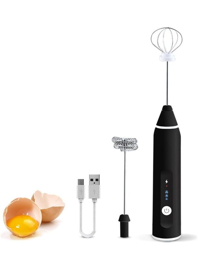 Olliwon Rechargeable Foam Maker With Stainless Whisk Multicolour - Image 1