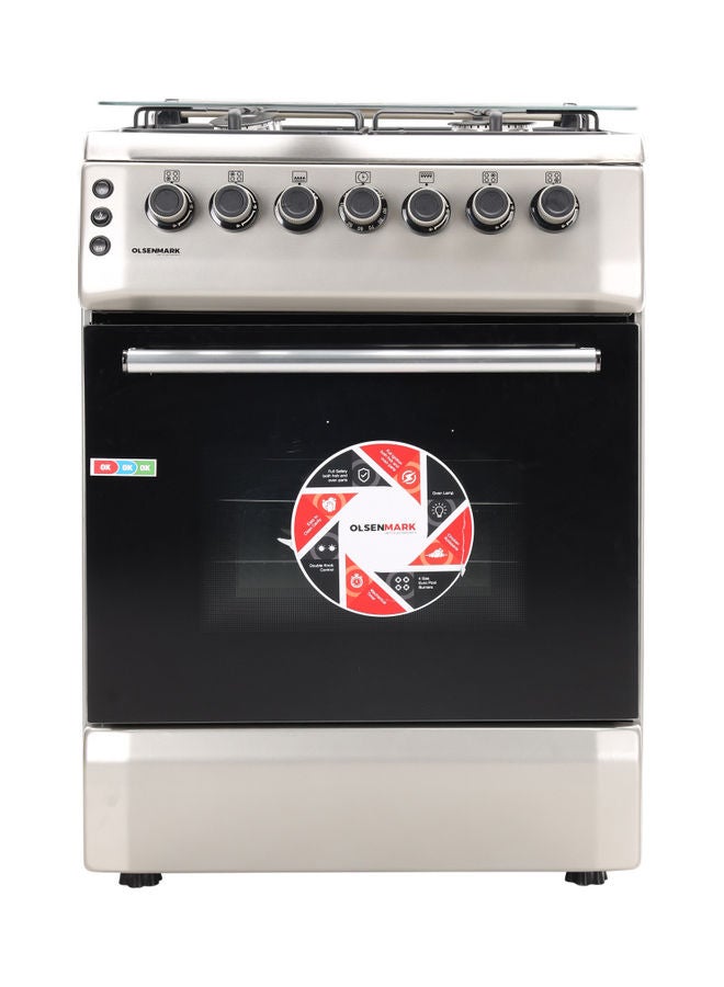أولسنمارك أجهزة طهي تعمل بالغاز OMCR5004 أسود/ فضي - Image 4