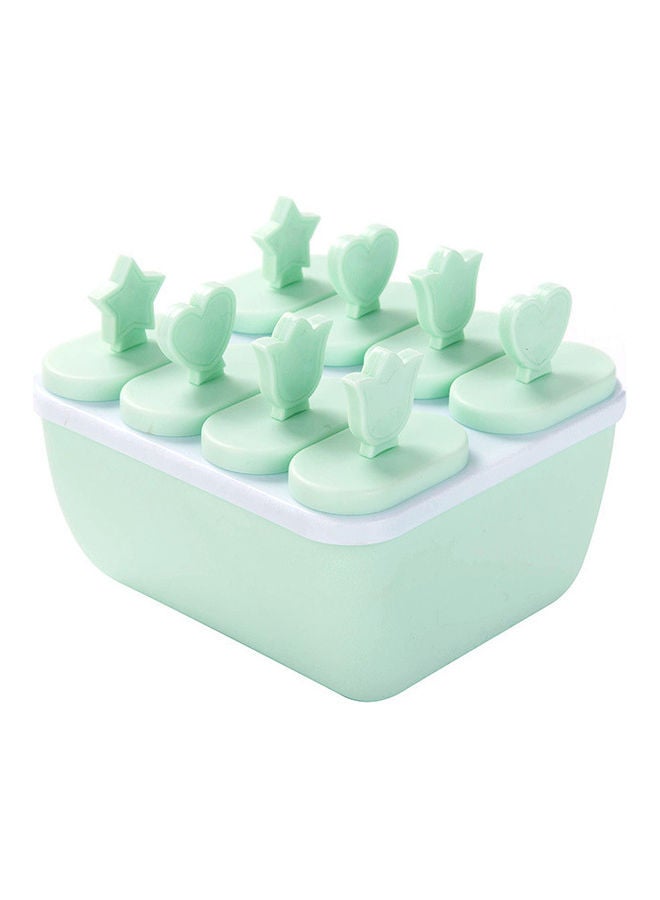 8 Cavity Ice Cream DIY Mould Green 10x7x10cm - v1616072781/N45431518A_1