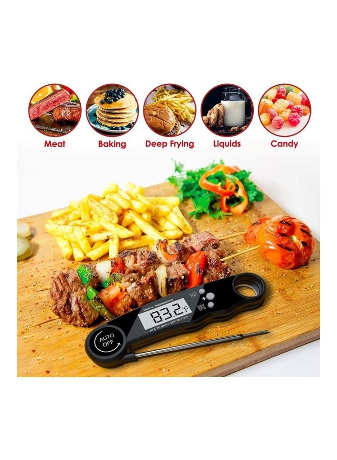 Digital Food Thermometer Black/Grey