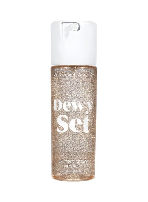 Mist And Glow Dewy Set Setting Spray Gold