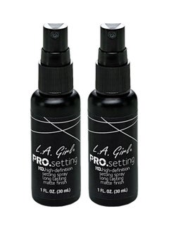 Pack Of 2 Pro Setting Spray Matte Finish