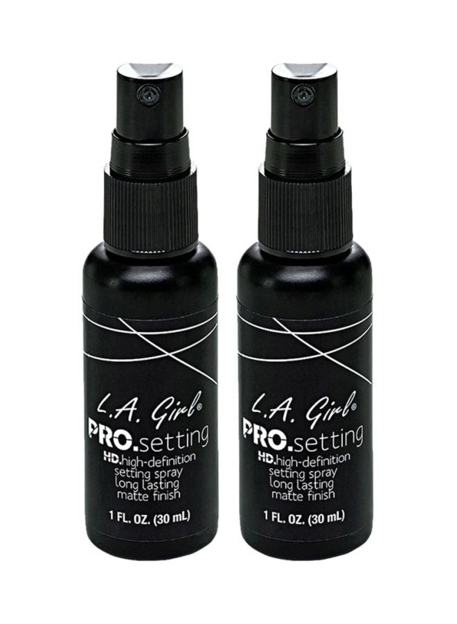 LA Girl - Pack Of 2 Pro Setting Spray Matte Finish - Image 1