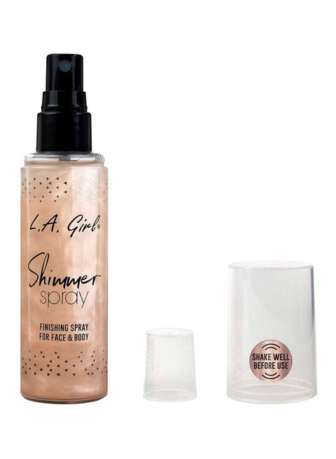 Shimmer Spray Rose Gold