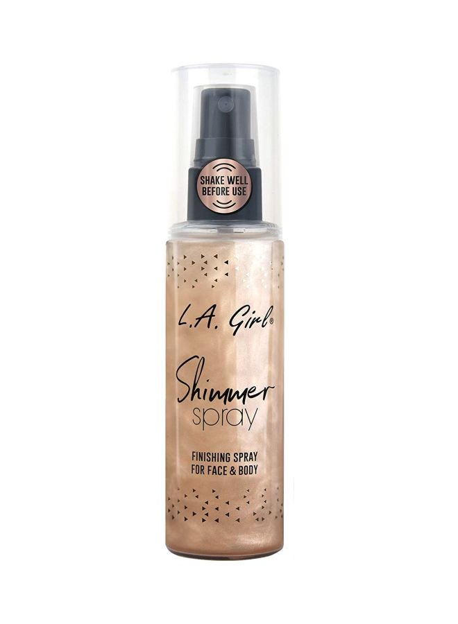 LA Girl Makeup Shimmer Spray Rose Gold - Image 2
