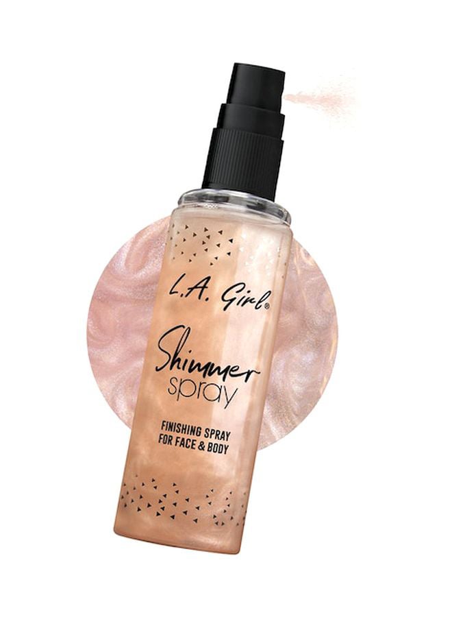 LA Girl Makeup Shimmer Spray Rose Gold - Image 3