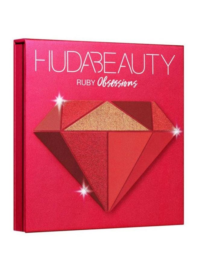 HUDA BEAUTY - 9-Color Eyeshadow Palette Ruby Obsessions - Image 1