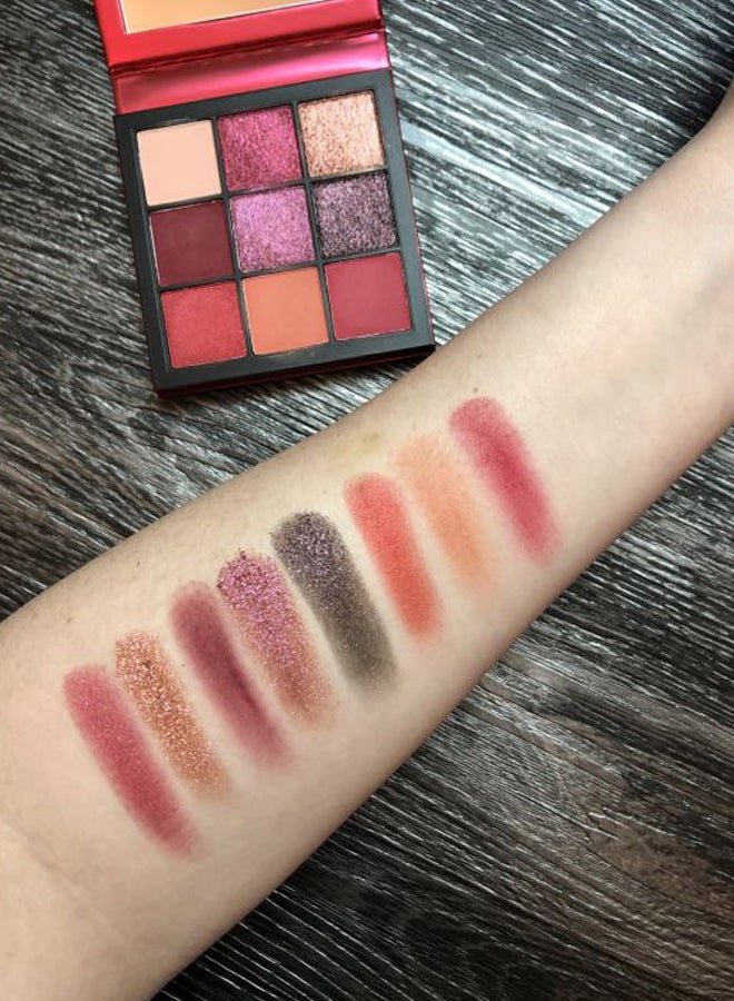 HUDA BEAUTY - 9-Color Eyeshadow Palette Ruby Obsessions - Image 1