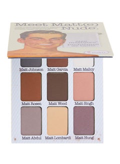 Meet Matt(e) Nude Eyeshadow Palette Multicolour - v1616073543/N14154283A_1