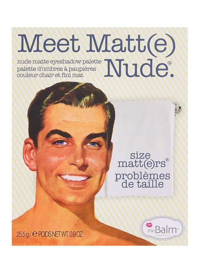 Meet Matt(e) Nude Eyeshadow Palette Multicolour - v1616073544/N14154283A_2