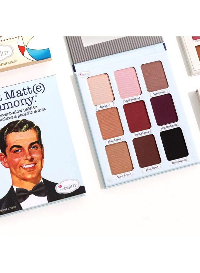 theBalm - Meet Matt Trimony Eyeshadow Palette Multicolour - Image 1