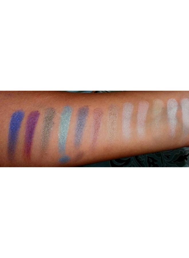 theBalm - Balmsai Eyeshadow And Brow Palette With Shaping Stencils Blue/Purple/Green - Image 1