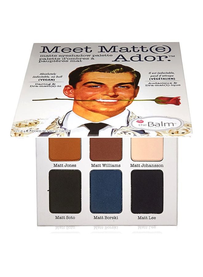 theBalm Meet Matt(e) Ador Eyeshadow Palette Matt Russo/Matt Bernard/Matt Munoz - Image 3