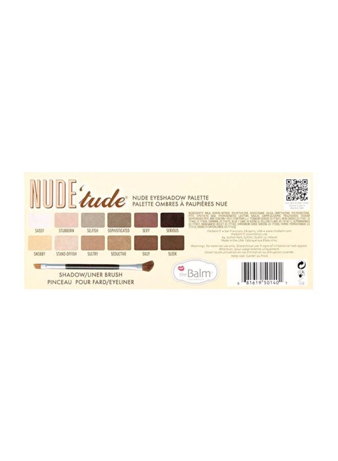 theBalm Nude 'tude Eyeshadow Palette Multicolour  - Image 4