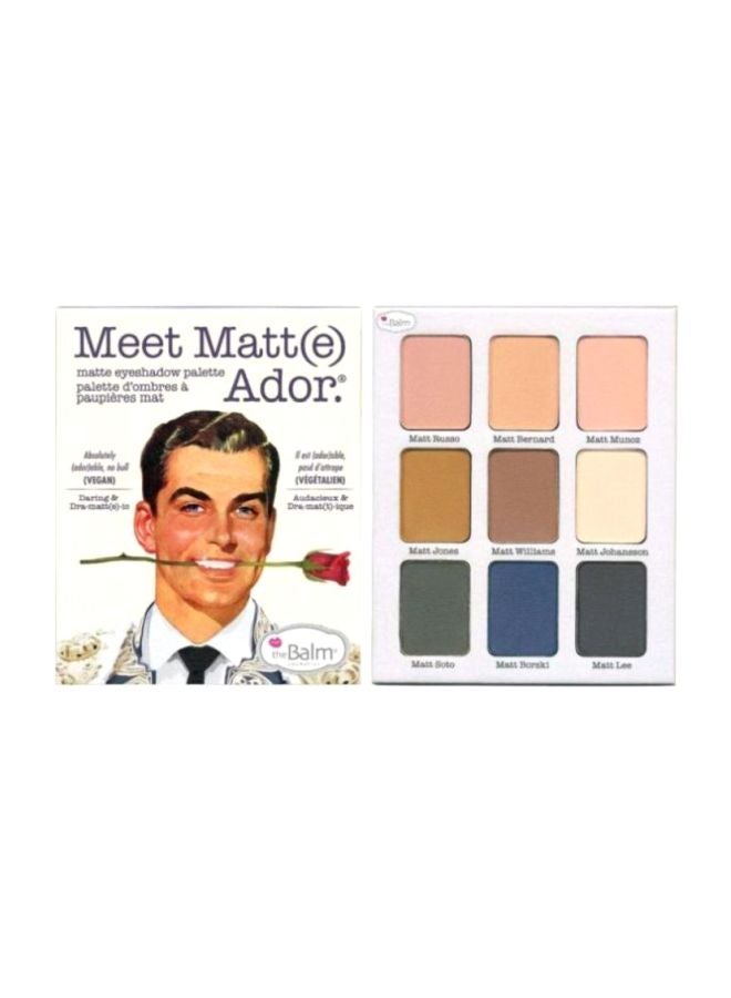 theBalm - Meet Matte Ador Eyeshadow Palette Multicolour - Image 1
