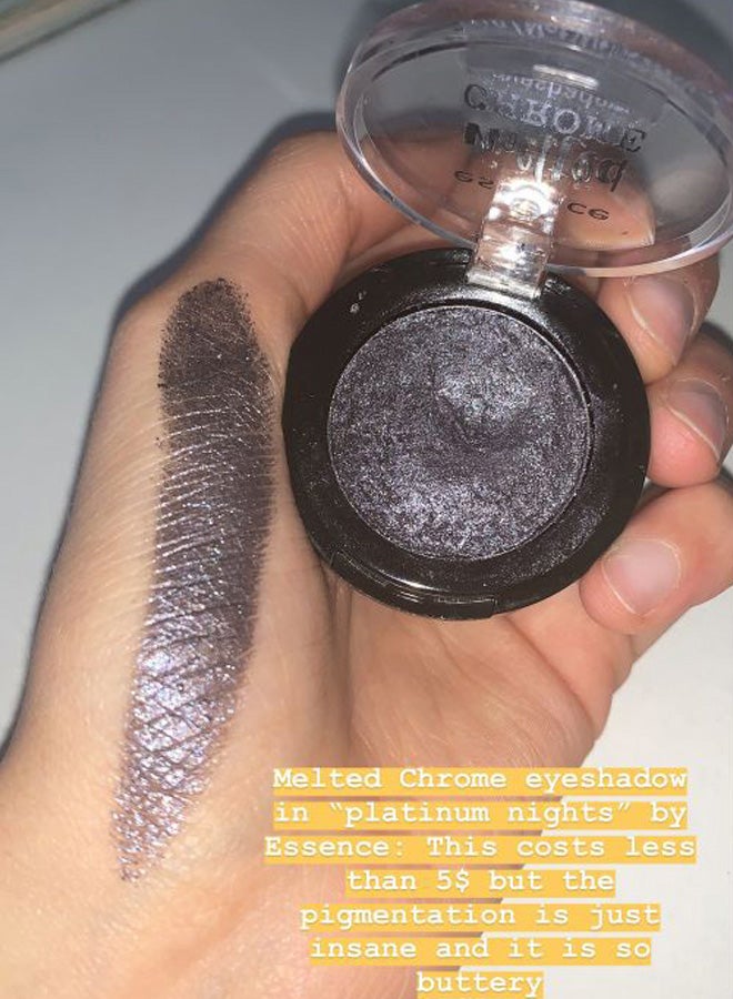 Essence - Melted Chrome Eyeshadow 03 Platinum Nights - Image 1