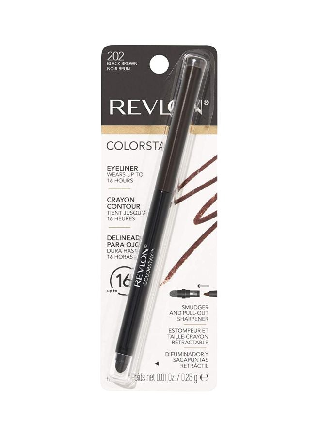 Revlon ColorStay Eyeliner 202 Black Brown - Image 3