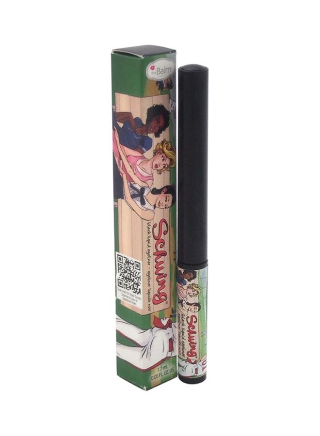 theBalm Schwing Liquid Eyeliner Matte Black  - Image 2
