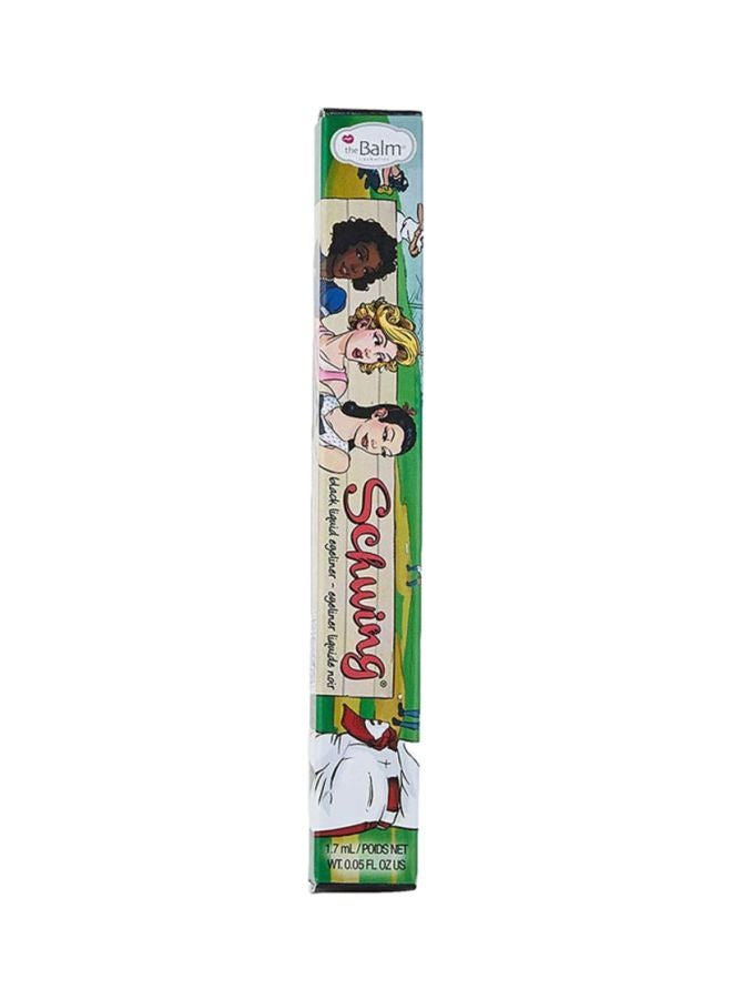 theBalm Schwing Liquid Eyeliner Matte Black  - Image 5