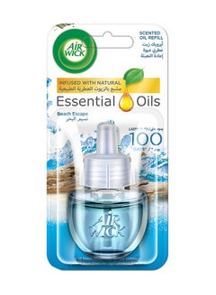 Air Freshener Essential Oil Diffuser Refill, Beach Escape Multicolour 19ml