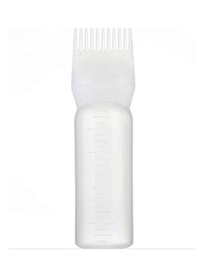 Generic Professional Hair Colouring Comb+Bottle White - Image 1