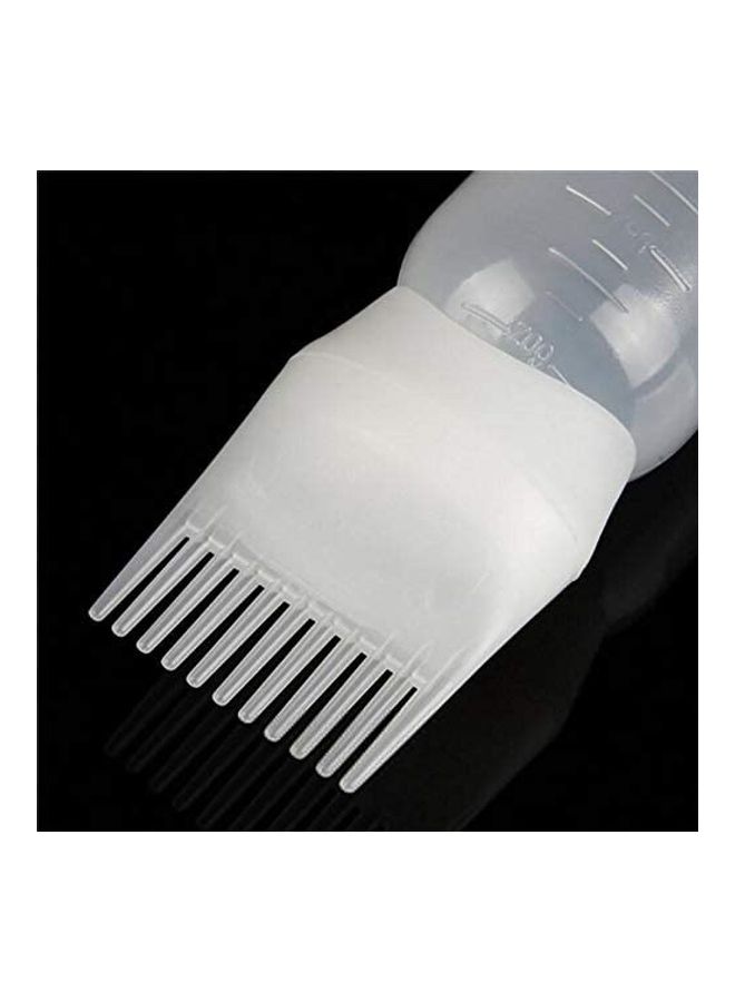 Generic Professional Hair Colouring Comb+Bottle White - Image 2