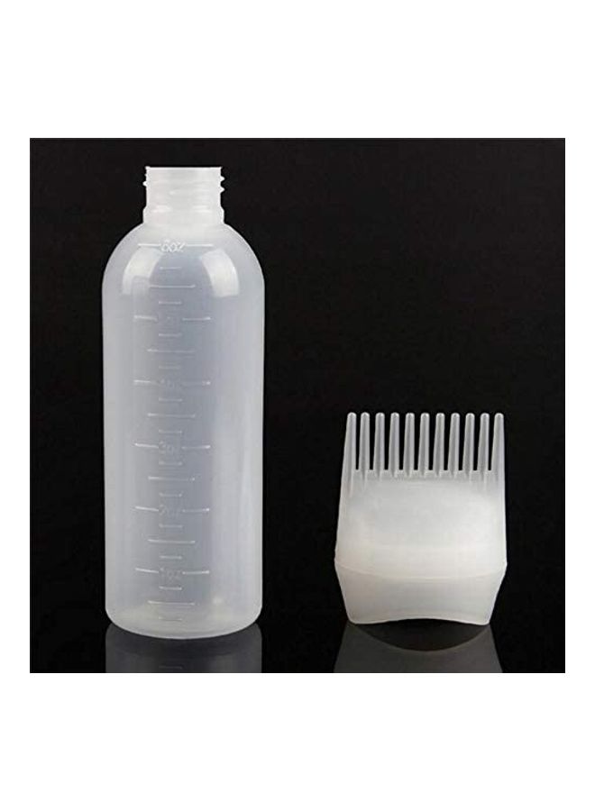 Generic Professional Hair Colouring Comb+Bottle White - Image 3