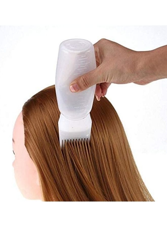 Generic Professional Hair Colouring Comb+Bottle White - Image 4