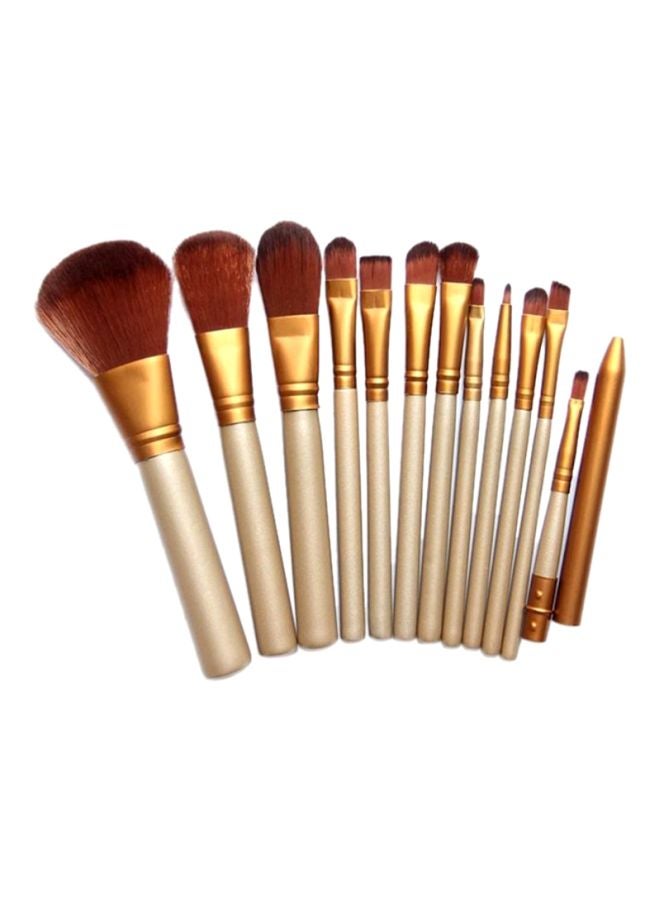 Urban Decay - Makeup Brush Set With Box Gold/Brown - Image 1