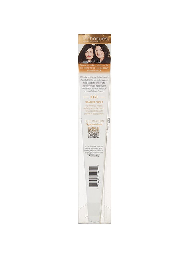 REAL TECHNIQUES - Bold Metals 100 Arched Powder Brush Gold - Image 1