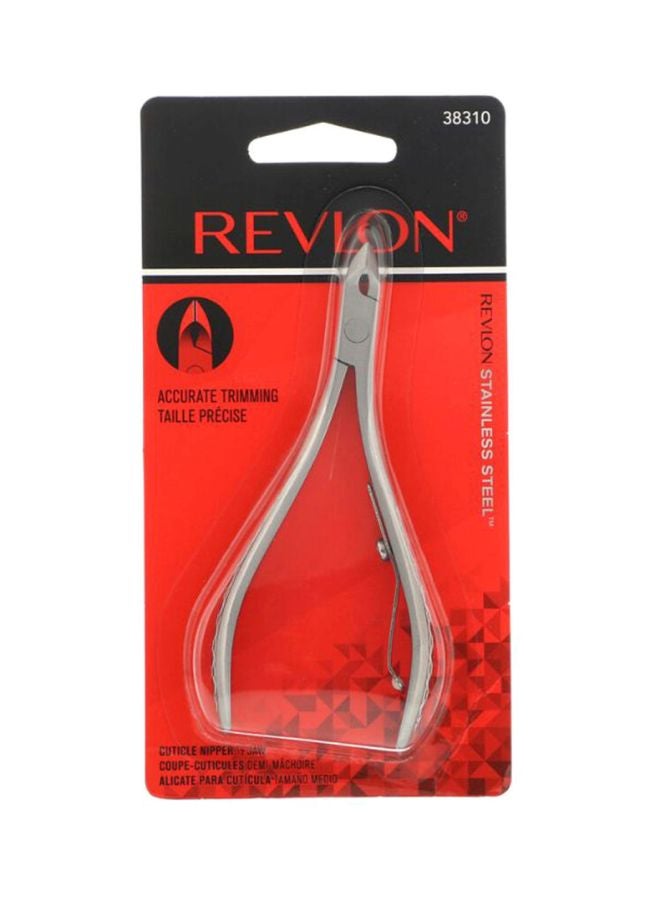 Revlon Half Jaw Cuticle Nipper Silver  - Image 2