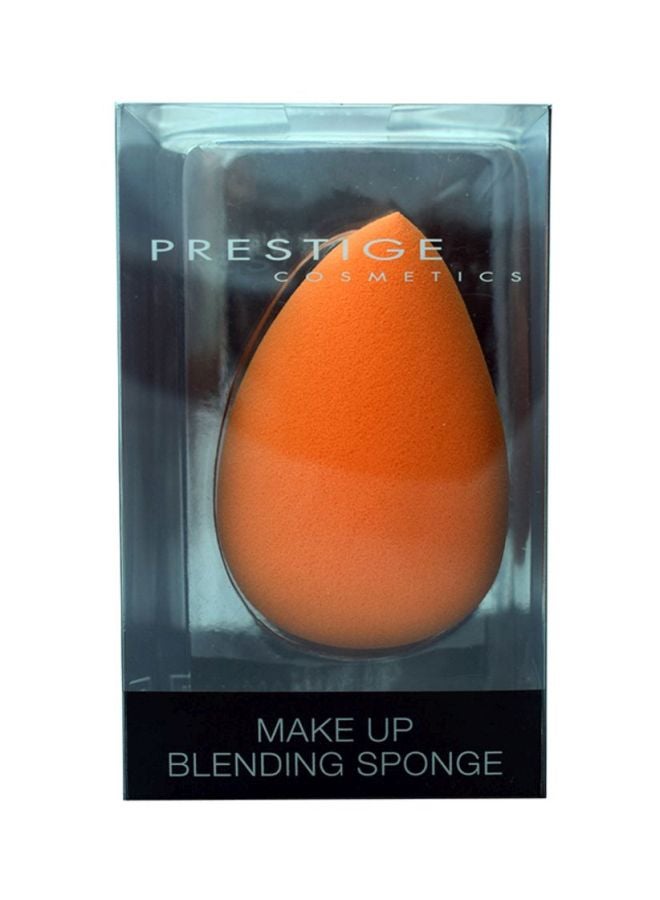 Blending Tear Drop Shaped Make Up Sponge Orange