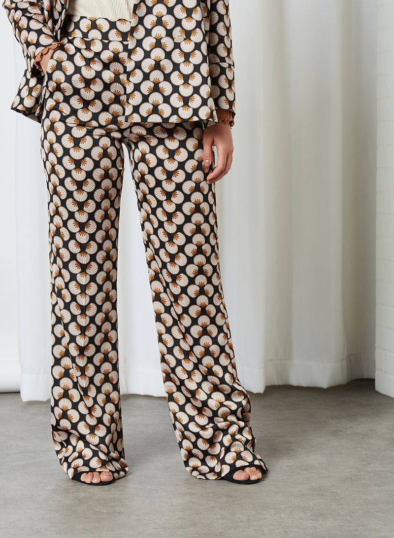 MANGO - Printed Pants Multicolor - Image 1