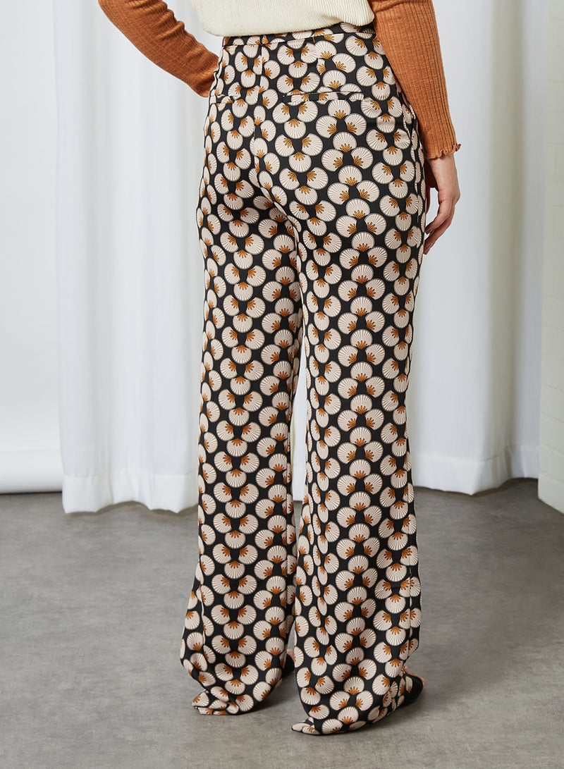 MANGO - Printed Pants Multicolor - Image 1
