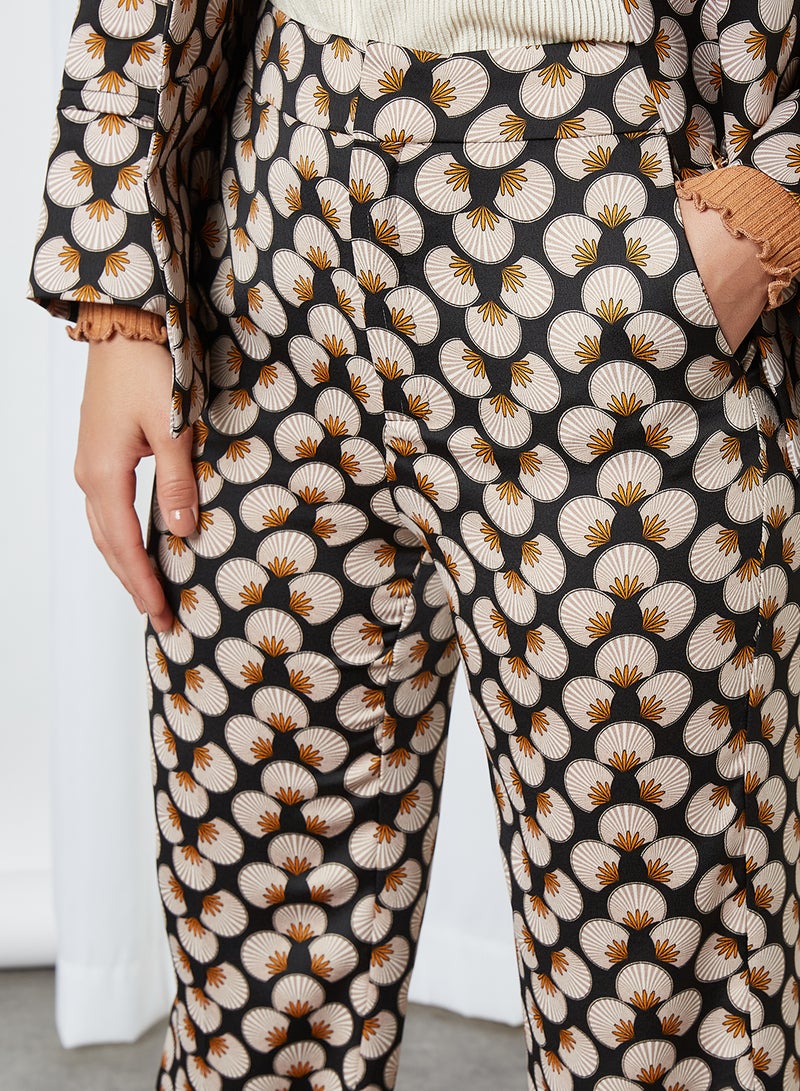 MANGO - Printed Pants Multicolor - Image 1