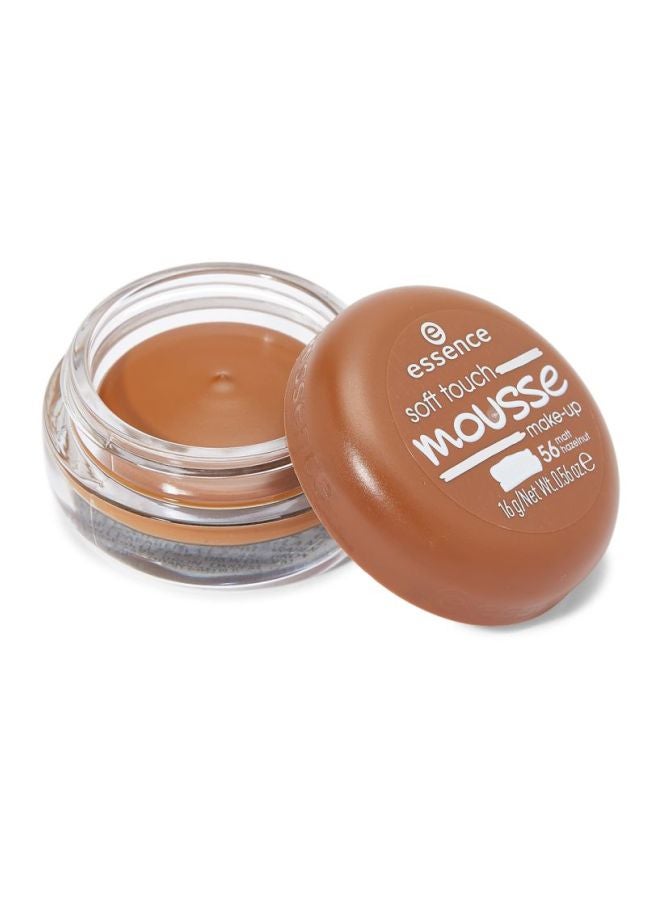 Soft Touch Mousse Make-Up 56 Matt Hazelnut