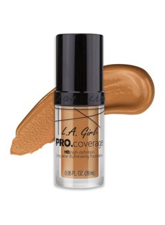 LA Girl 3-Piece Pro Coverage Illuminating Foundation GLM649 Tan  - Image 2