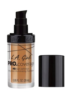 LA Girl 3-Piece Pro Coverage Illuminating Foundation GLM649 Tan  - Image 3