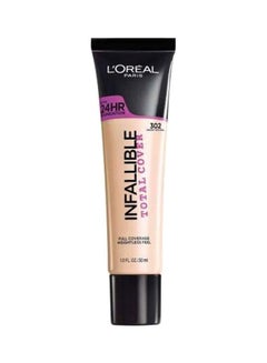كريم أساس Infallible Total Cover Foundation بيج 302