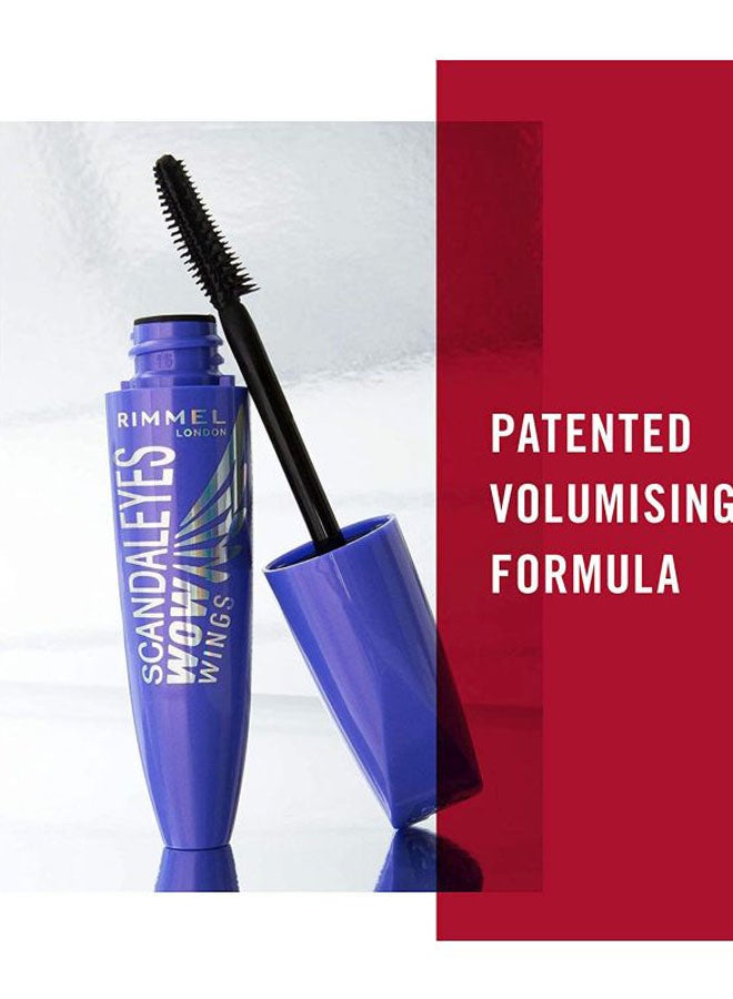 RIMMEL LONDON Scandaleyes Wow Wings Mascara 001 Black  - Image 5