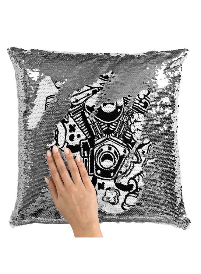 وسادة صغيرة مزخرفة متعدد الألوان 40x40سم - Image 2
