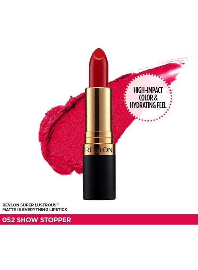 ريفلون أحمر شفاه سوبر لوستروس غير لامع 052 شو ستوبر - Image 4