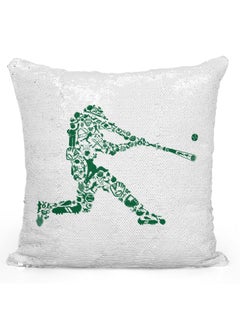 Sports Baseball Magic Pillow White/Green