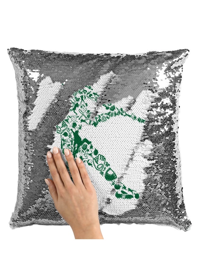 Generic - Sports Baseball Magic Pillow White/Green - Image 1
