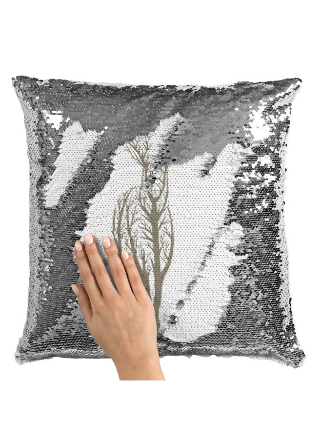 Decorative Throw Pillow Deer Dual Exposure Multicolour - Image 1