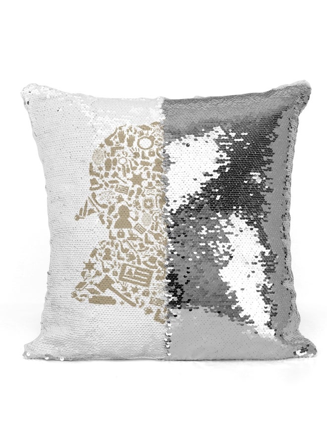 Decorative Printed Throw Pillow Multicolour - Image 3