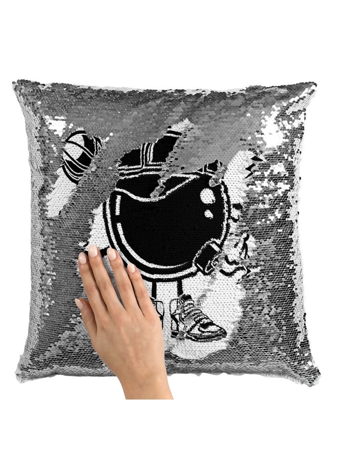 Decorative Throw Pillow White 16 x 16inch - Image 2