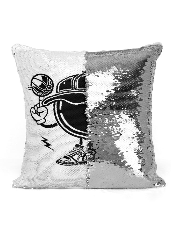 Decorative Throw Pillow White 16 x 16inch - Image 3