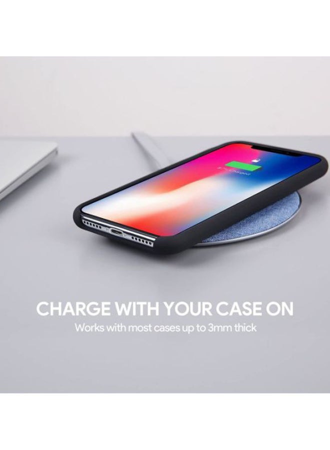 Aukey Qi-Enabled Wireless Charger Blue - Image 5